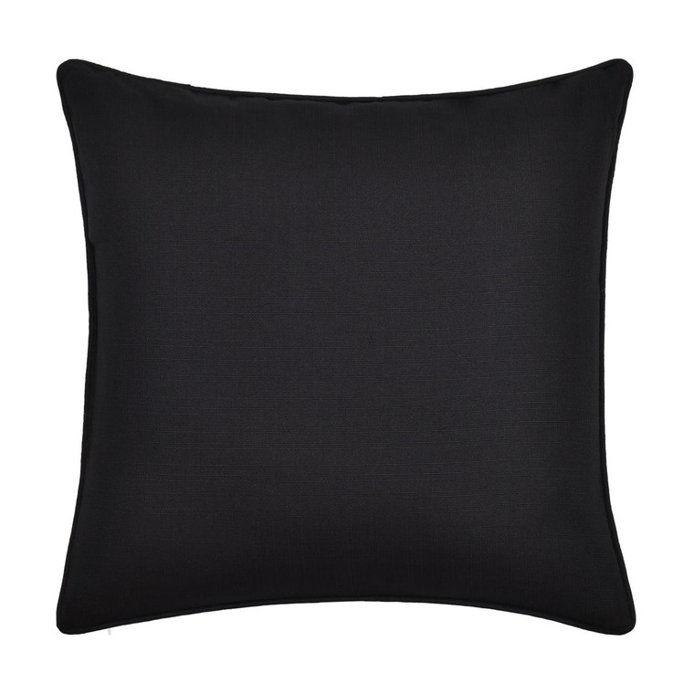 Calabria Black Euro Sham - 193842155639
