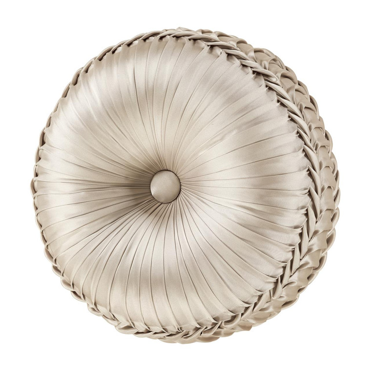 Pecora Coral Tufted Round Pillow - 193842154632