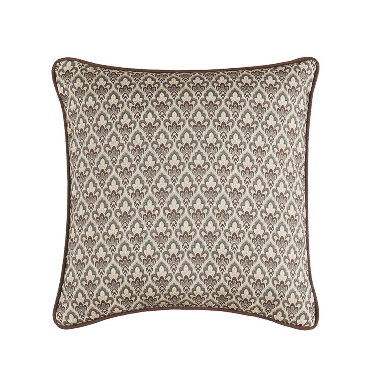 Maren Chocolate 16" Square Pillow - 193842155851