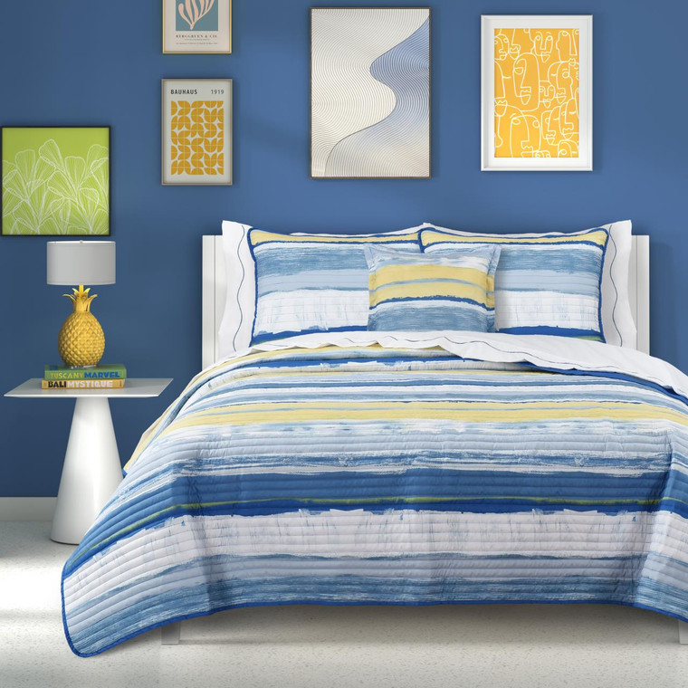 Seashore Blue Quilt Set - 193842152515