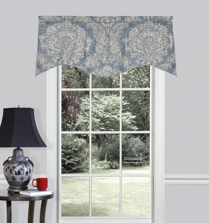 Alexandra Denim Lined Filler Valance - 013864121422
