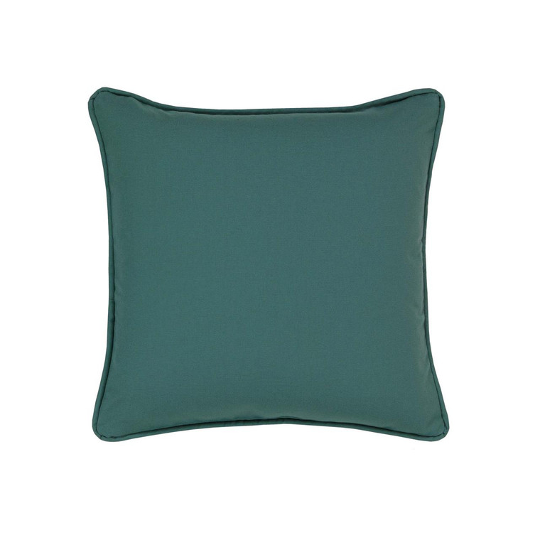 Leaves Blue Square Pillow - 013864142342