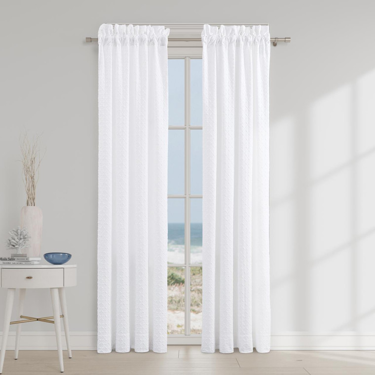 Bayside Blue Curtain Pair - 193842159576