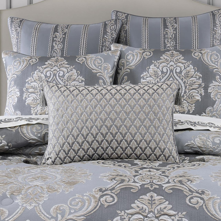 Krista Powder Blue Boudoir Pillow - 193842160220