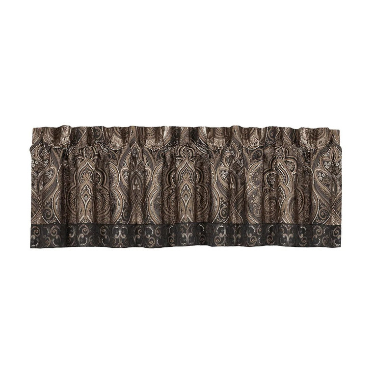 JQueen Cipriana Bronze Straight Valance