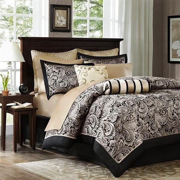 Aubrey Black Bedding Collection -