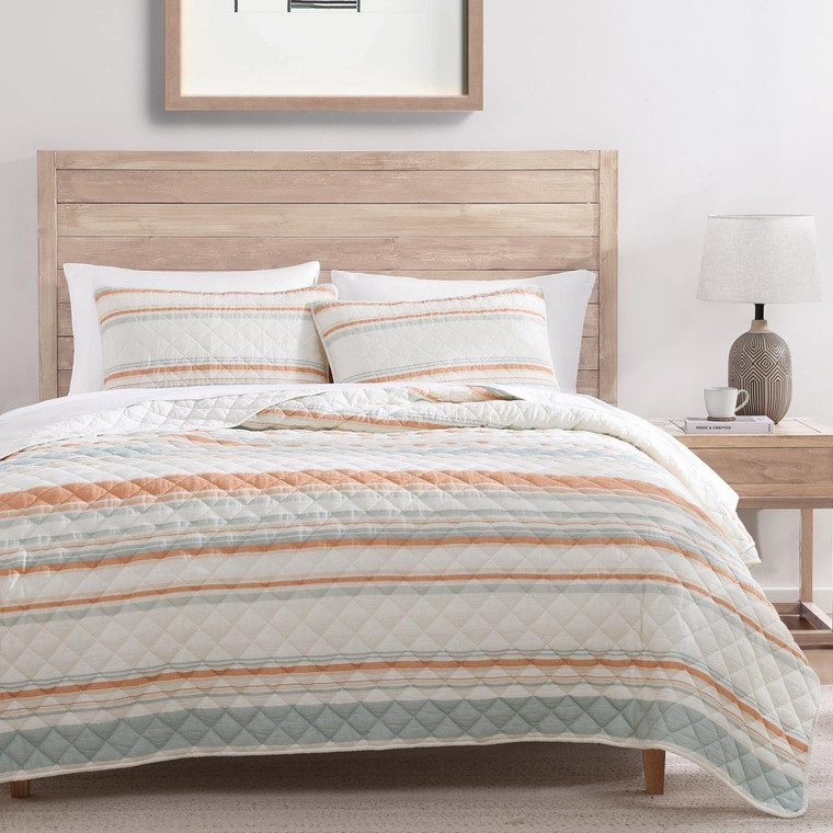 Mystic Stripe Cotton Gauze Bedding Collection -