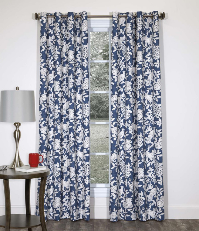 Birdsong Grommet Top Curtains Pair - 013864141307