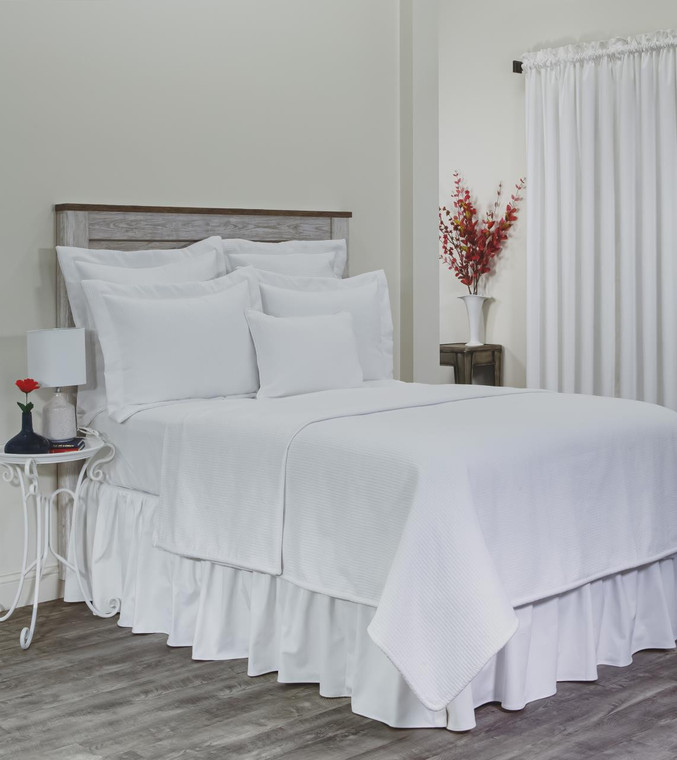 Basketry Unquilted Coverlet - 013864143097