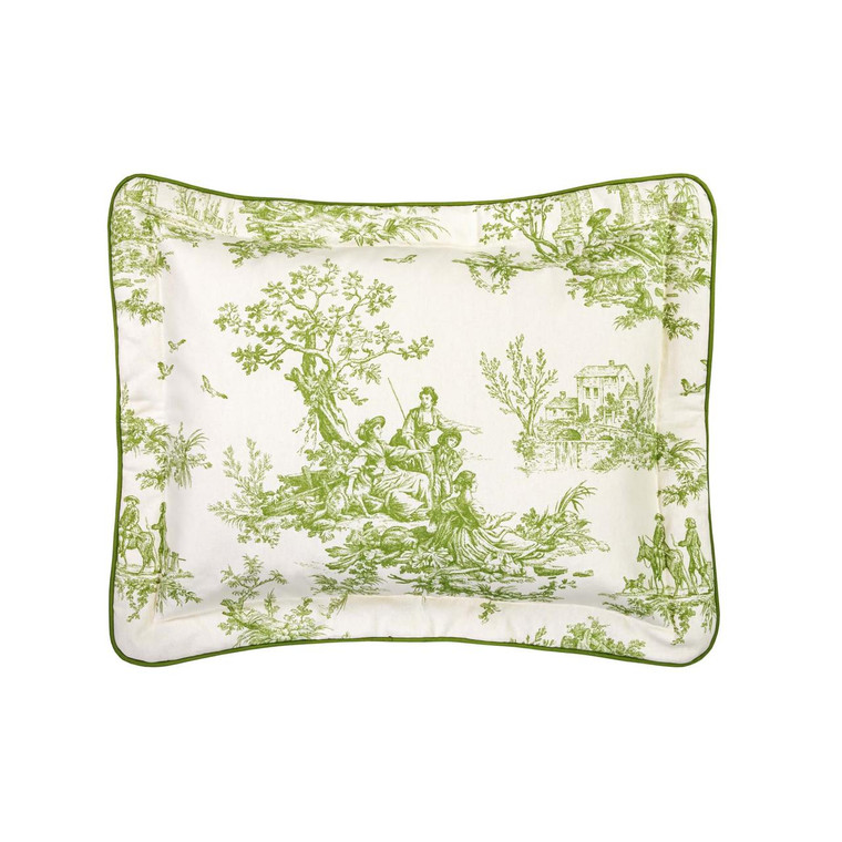 Bouvier Green Pillow Sham - 013864145145