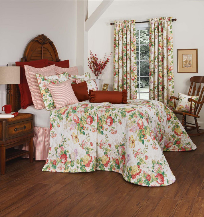 Cottage Rose Bedspread - 013864146470