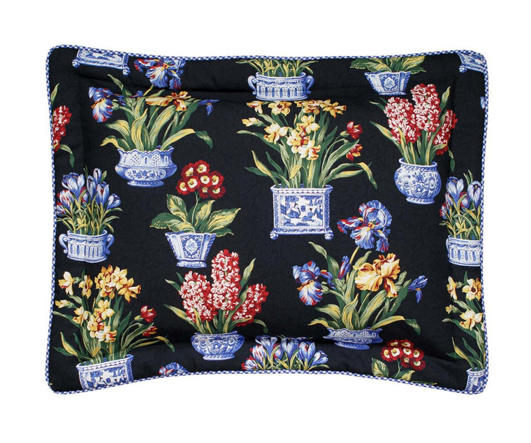 Melanie Black Pillow Sham - 013864139328