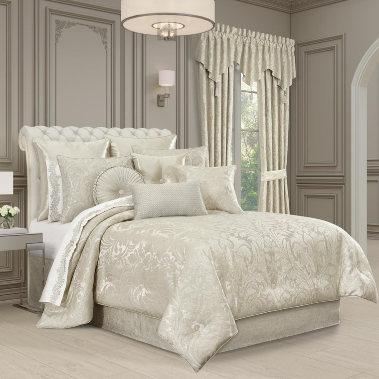 Celine Champagne Comforter Set - 193842160442