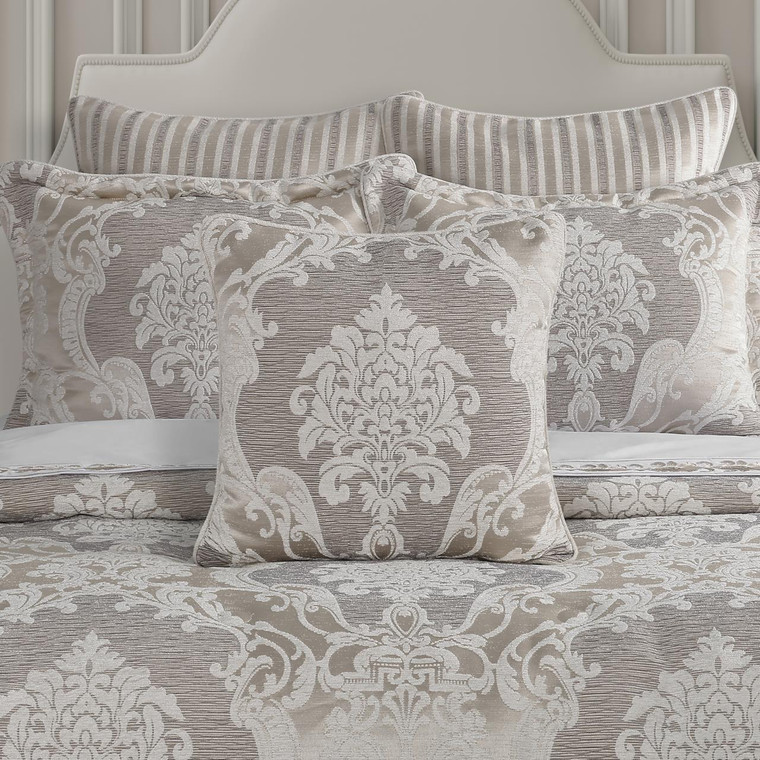 Queensbury Almond 20" Square Pillow - 193842164181