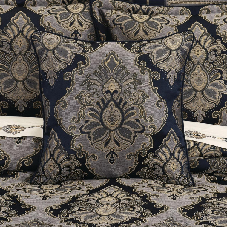 Bradley Navy 20" Square Pillow - 193842163214