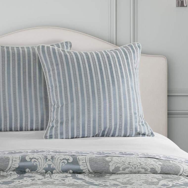 Queensbury Steel Blue Euro Sham - 193842164907