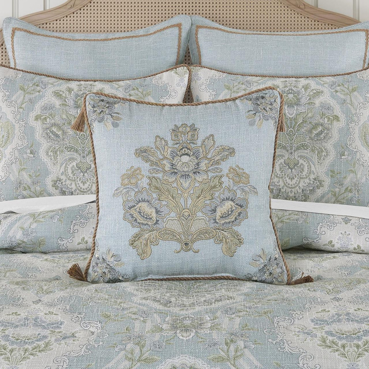Pasadena Chambray 18" Square Pillow - 193842164624