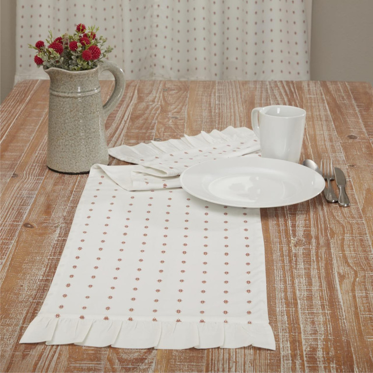 Abigail Ruffled Runner - 840233903330