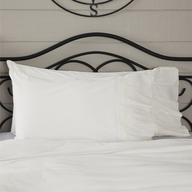 Elizabeth Ruffled Pillow Sham Set of 2 - 810055897315