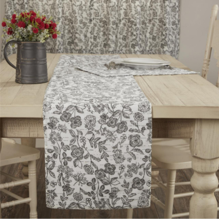 Gray Gables Floral Runner - 840528199134