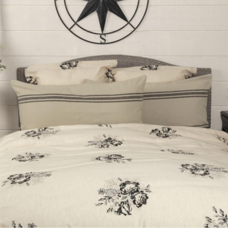 Mill House Stripe Black Pillow Sham - 840528196638
