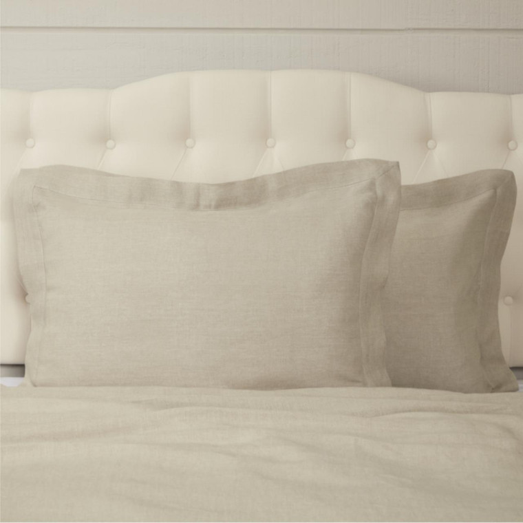 Provincial Linen Natural Pillow Sham - 840233901268