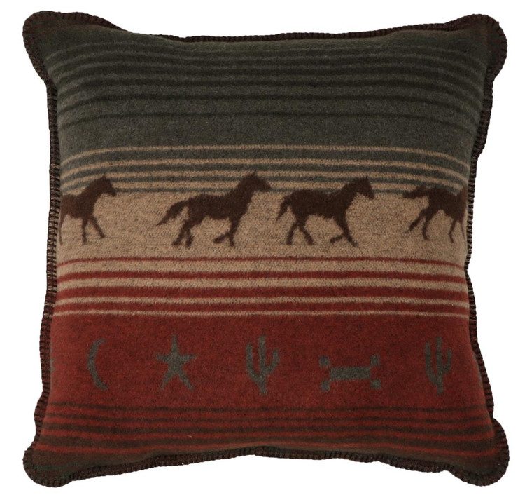 Mustang Canyon III 20" Square Pillow - 650654097200