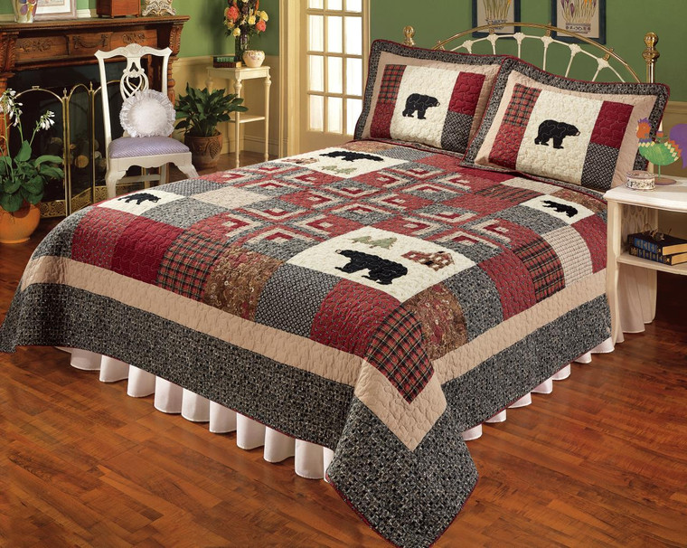 Elegant Decor Cabin Fever Throw