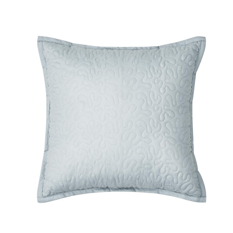 Evergreen Blue 16" Quilted Square Pillow - 193842152904