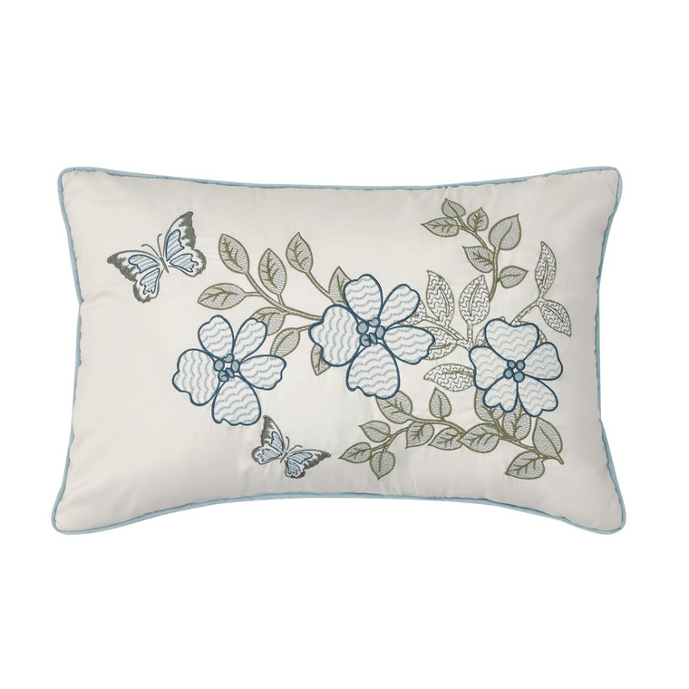 Evergreen Blue Boudoir Pillow - 193842152935