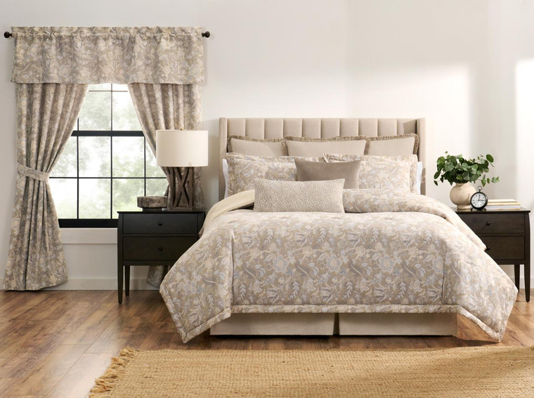 Hannah Floral Comforter Set - 885831028092