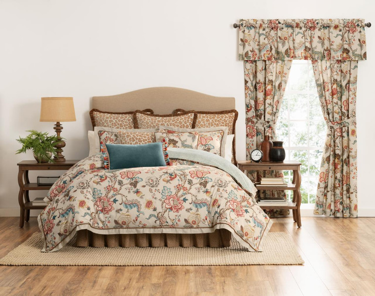 Haylie Floral Comforter Set - 849203095013