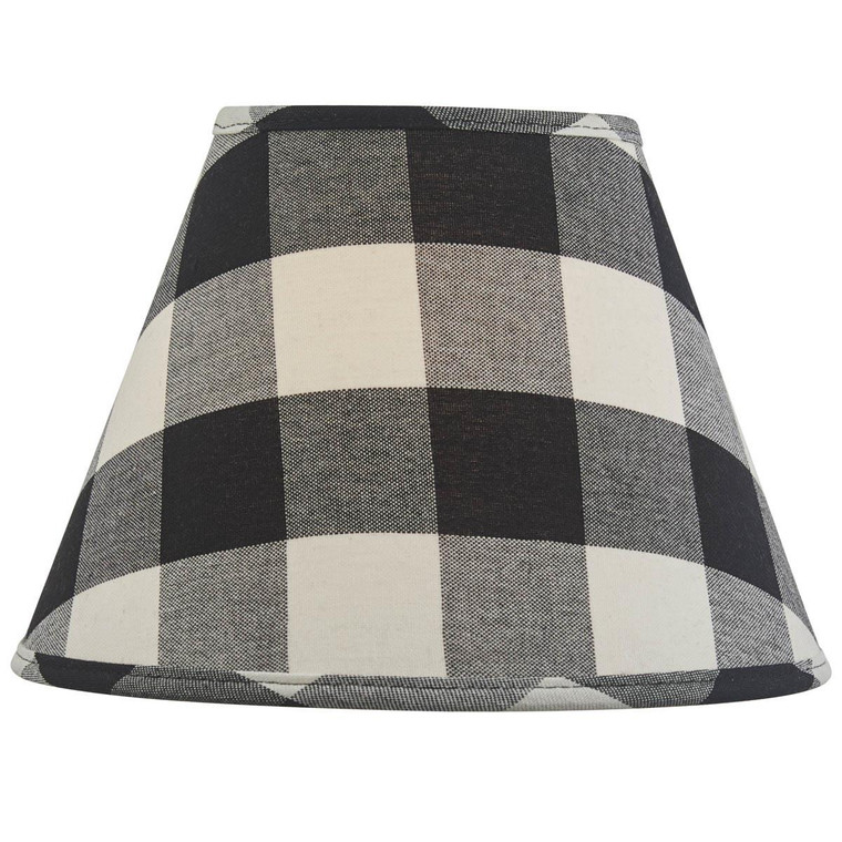 Wicklow Black & Cream Check Lampshade - 762242022133