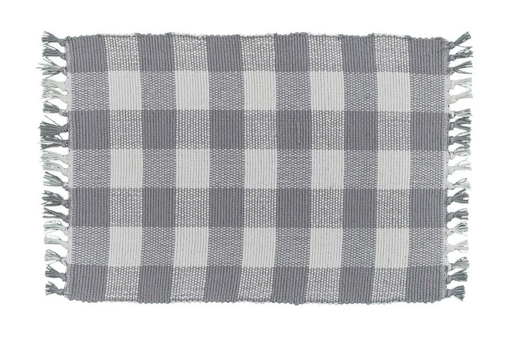 Wicklow Dove Check Yarn Placemat - 762242420250