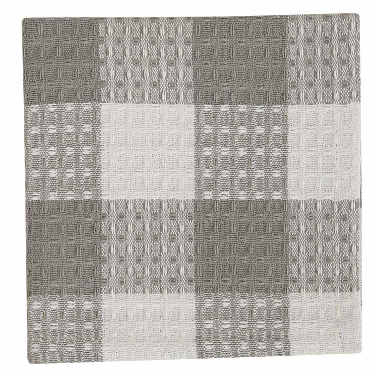 Wicklow Dove Check Waffle Dishcloth - 762242021891