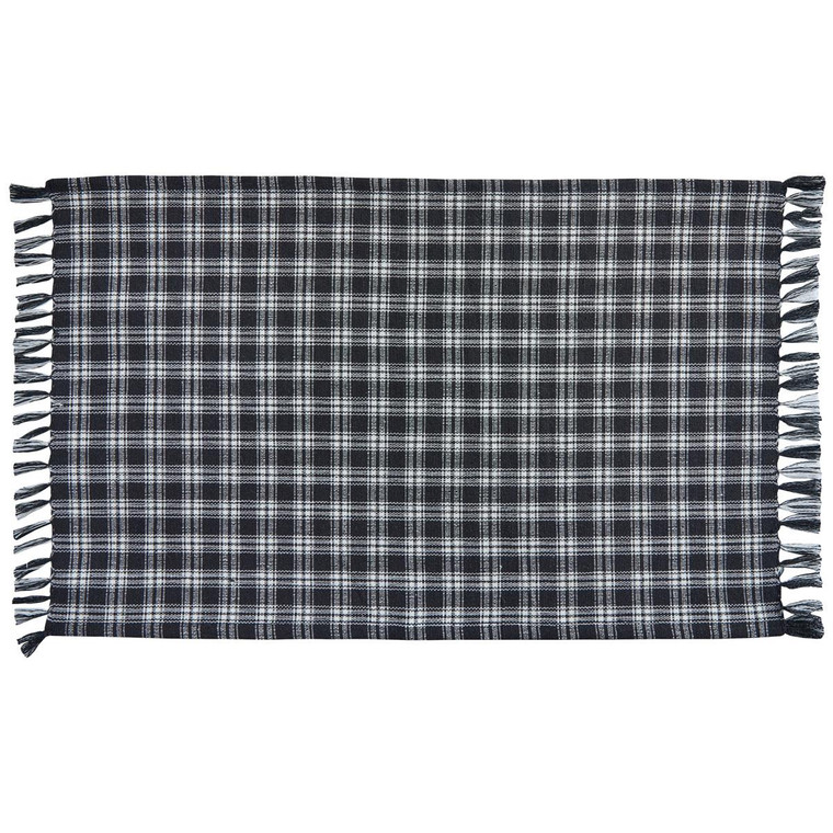 Stafford Black & Cream Placemat - 762242070868