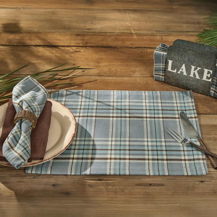 Horizon Plaid Kitchen Textiles -