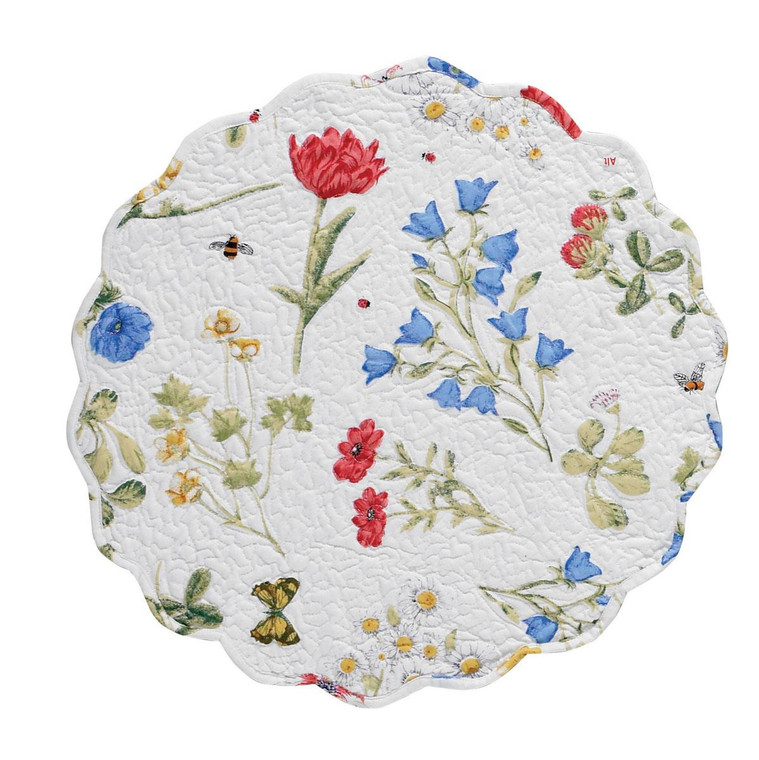 Wildflower Round Placemat - 762242261242