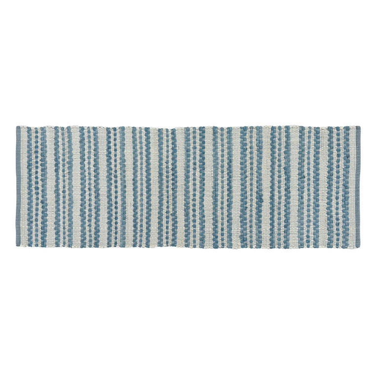 French Farmhouse Chindi Rug Runner - 762242053779
