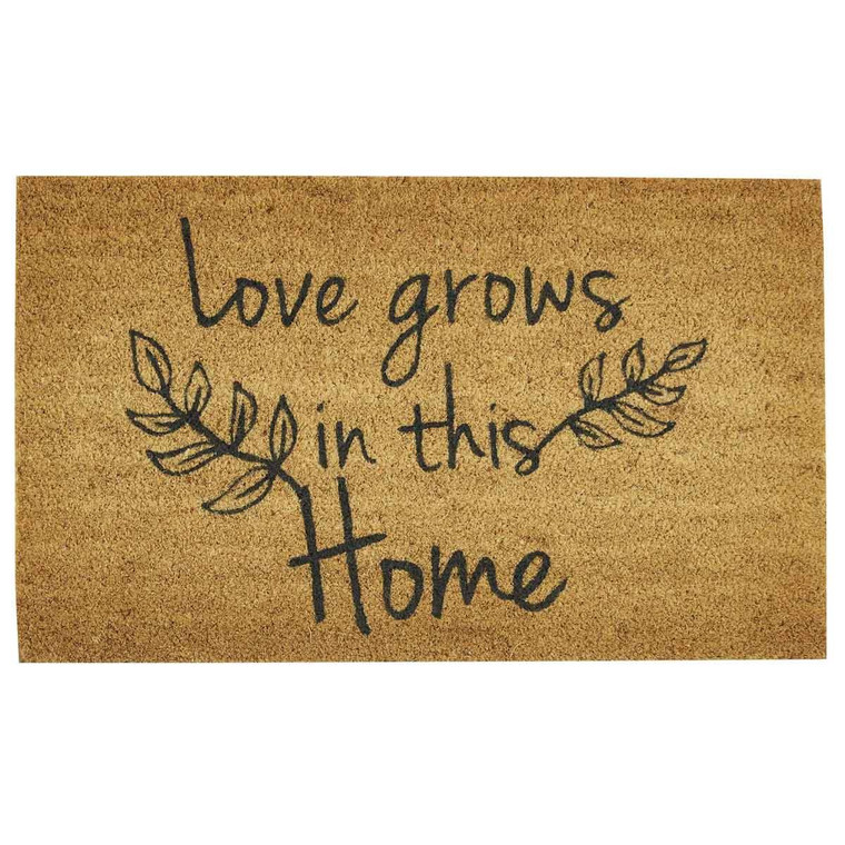 Hartwick Love Grows Doormat - 762242997639