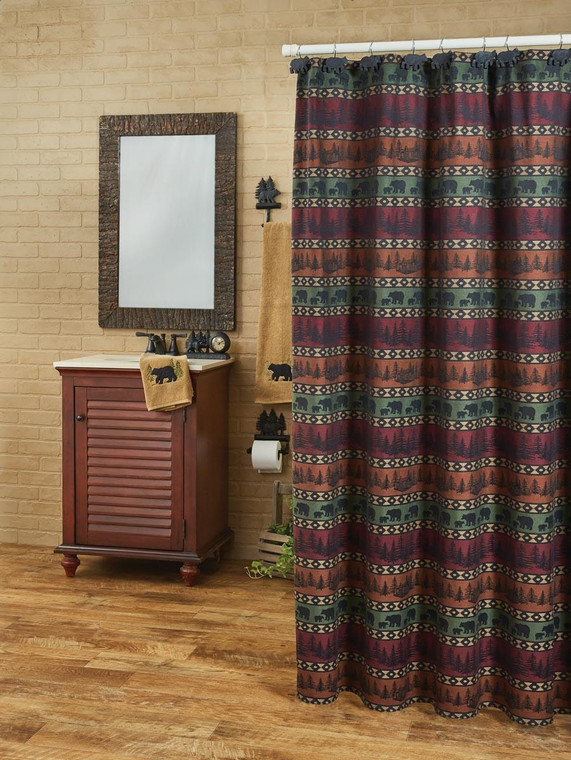 Mountain Bear Curtains and Valances - 762242000926