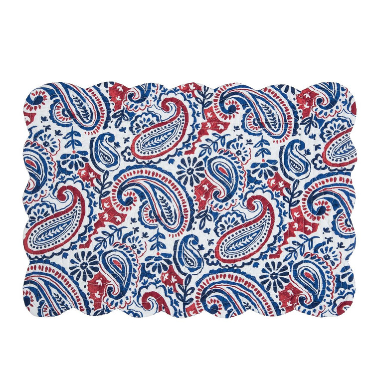 Americana Paisley Placemat - 008246400134