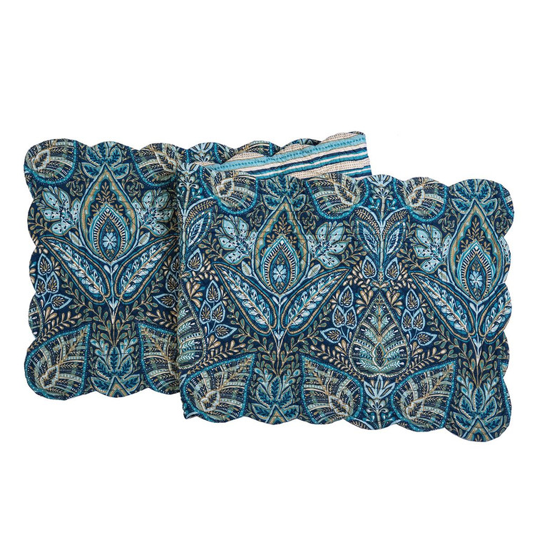 Bailey Blue Table Runner - 008246376286