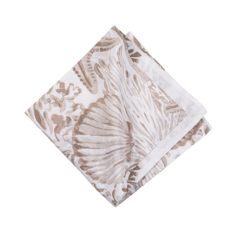 Barley Coast Shells Napkin - 008246386360