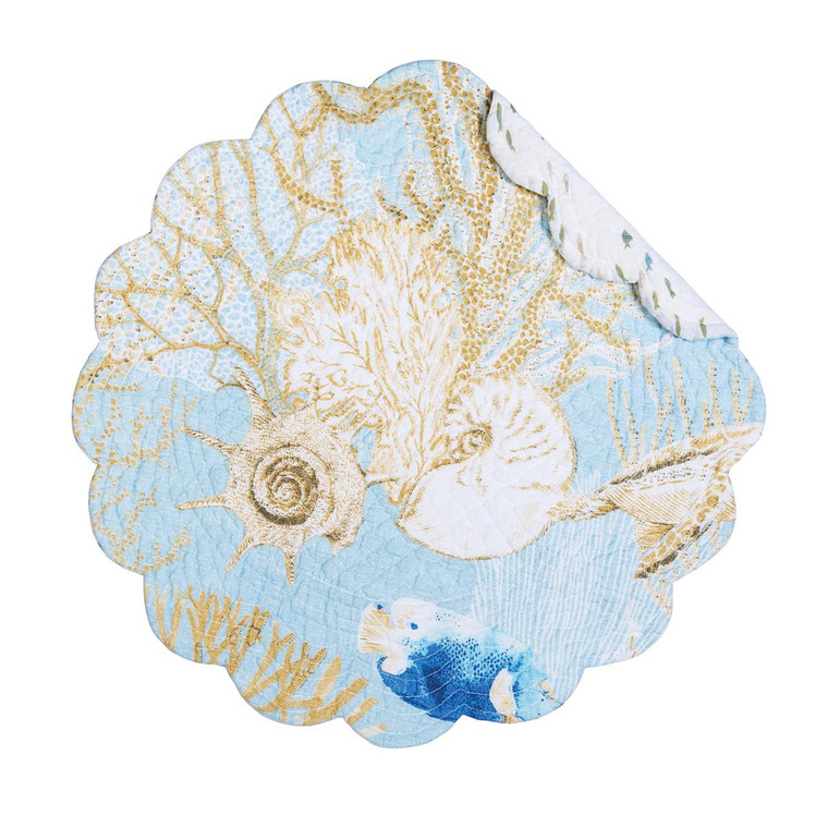 Belmont Reef Round Placemat - 008246376255