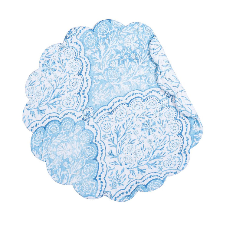 Chinoiserie Coast Round Placemat - 008246376330
