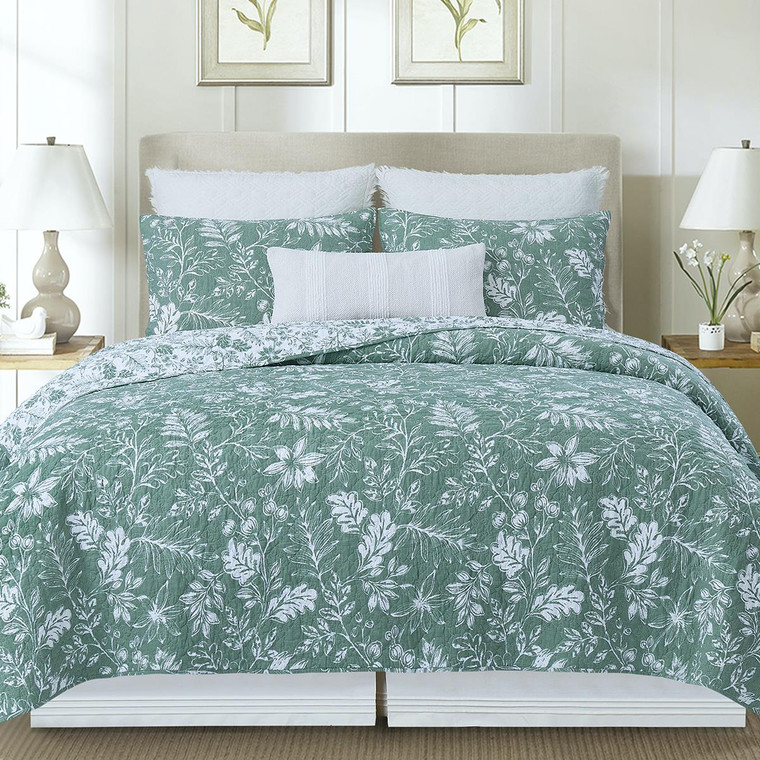 Everview Sage Quilt Collection -