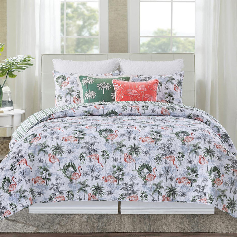 Flamingo Breeze Quilt Collection -