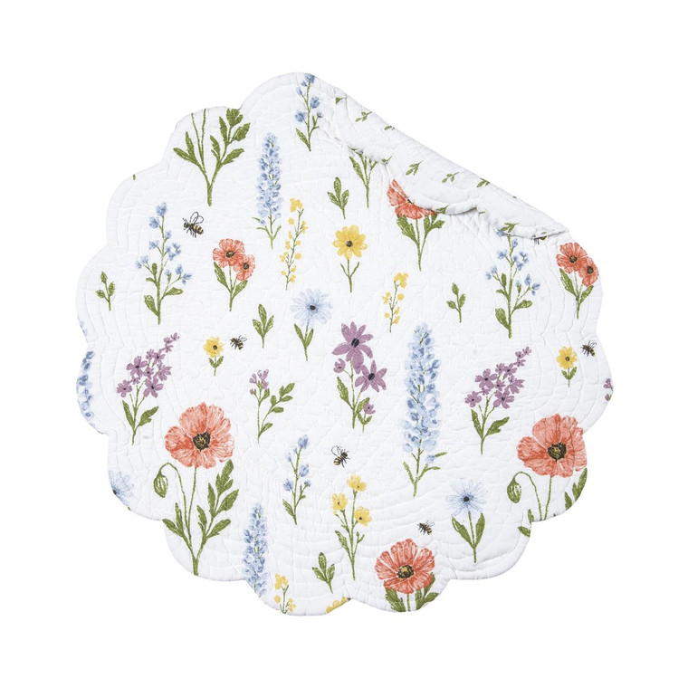 Greta Wildflower Round Placemat - 008246405900