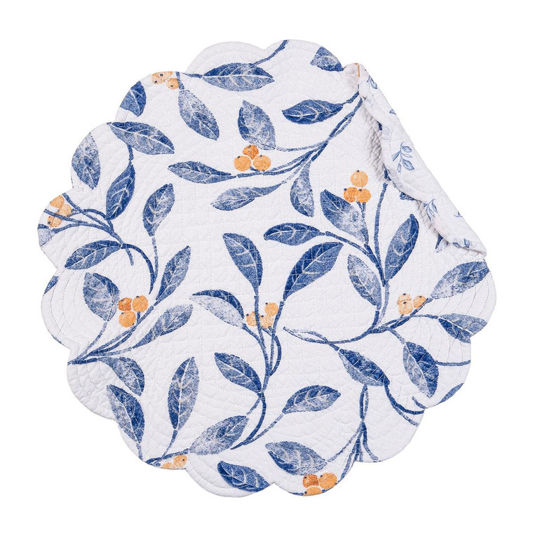 Laurelwood Round Placemat - 008246385721